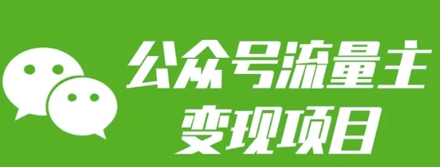 公众号流量主变现项目：每天2小时，普通人每月多挣三五千-天使资源网