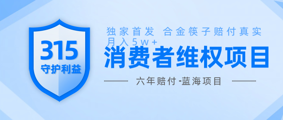 维Q赔付合金筷子玩法小白也能月入5w+风口项目实操-天使资源网
