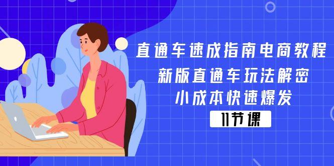 直通车 速成指南电商教程：新版直通车玩法解密，小成本快速爆发(11节-天使资源网
