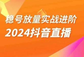 稳号放量实战进阶—2024抖音直播，直播间精细化运营的几大步骤-天使资源网