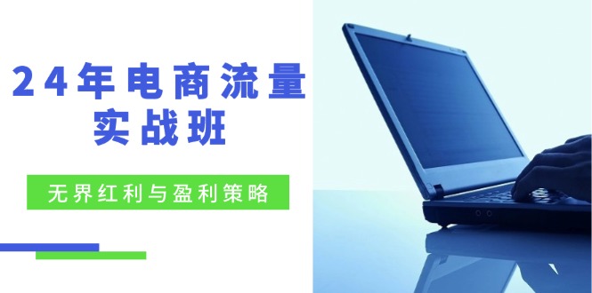 24年电商流量实战班：无界 红利与盈利策略，终极提升/关键词优化/精准…-天使资源网