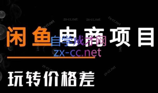 亿创繁星·闲鱼电商项目(玩转价格差)-天使资源网