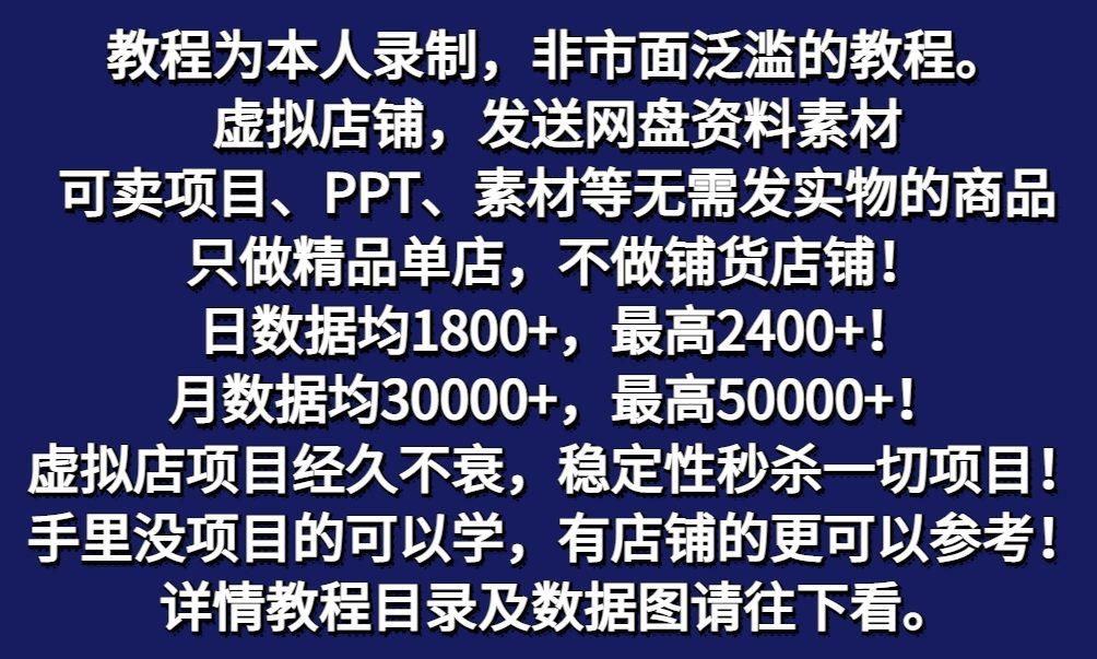 图片[2]-拼多多虚拟电商训练营月入50000+你也行，暴利稳定长久，副业首选-天使资源网