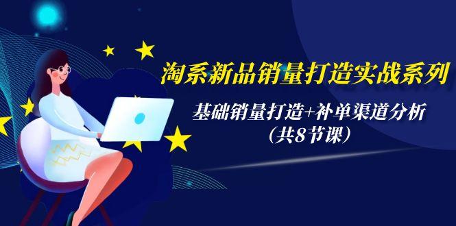 (9962期)淘系新品销量打造实战系列，基础销量打造+补单渠道分析(共8节课)-天使资源网