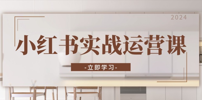 小红书实战运营课：从开通店铺到直播话术，打造爆款笔记与高效直播-天使资源网