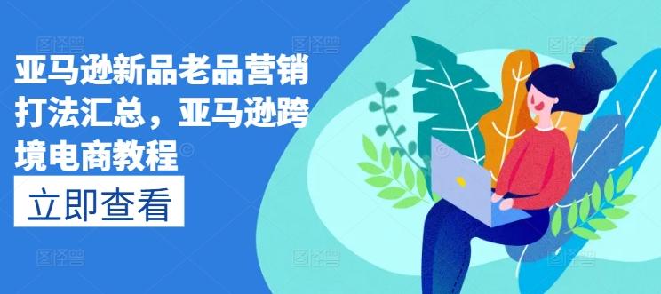 亚马逊新品老品营销打法汇总，亚马逊跨境电商教程-天使资源网