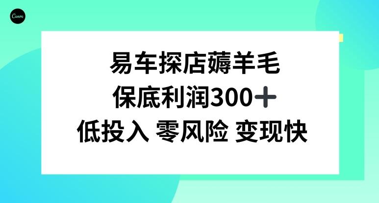 易车APP首页十亿补贴活动，选择到店补贴，保底利润300+-天使资源网