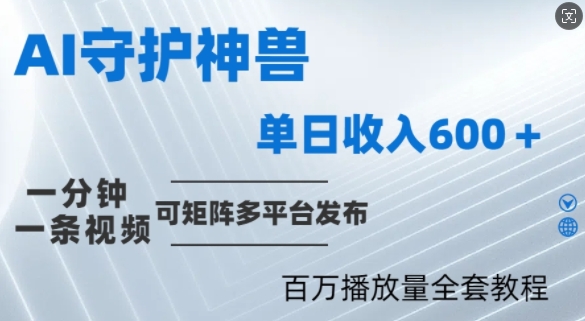 制作各省守护神，100多W播放量的视频只需要1分钟就能完成【揭秘】-天使资源网