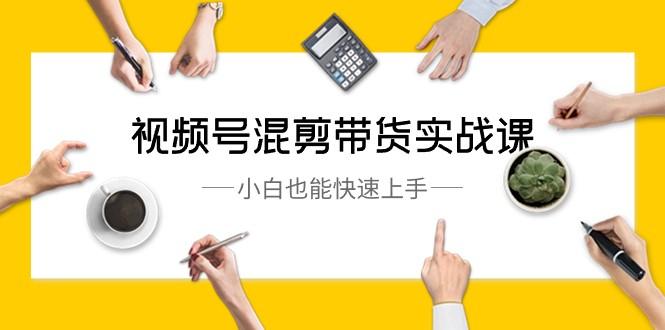 视频号混剪带货实战课，小白也能快速上手（10节课）-天使资源网