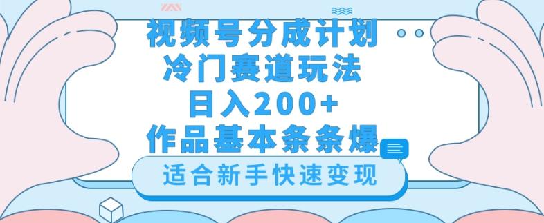 视频号冷门赛道玩法（婆媳关系盘点），轻松日入200+，小白也可操作，第一天即可爆作品-天使资源网