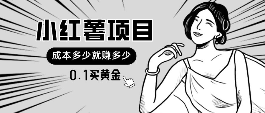 小红薯暴力项目，0.1买黄金。操作简单，日入无上限，可无限扩大。-天使资源网