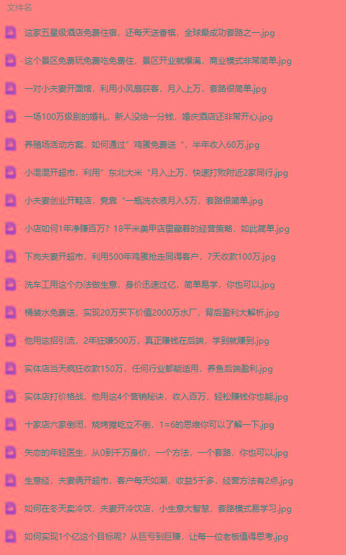 图片[2]-(9607期)真实有效391套商业模式，年入几十到几百万案例解析(电子书+视频+图文)-天使资源网