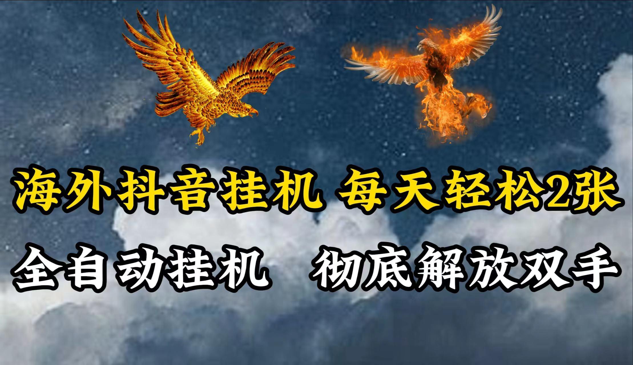 海外抖音挂机，每天轻松2张，全自动挂机，彻底解放双手！-天使资源网