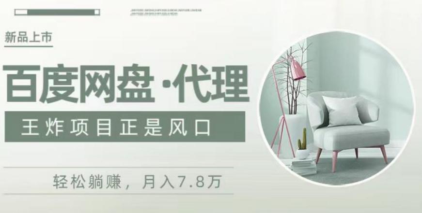 度盘代理，月入7w保姆级全方位教程-天使资源网