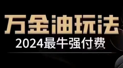 2024最牛强付费，万金油强付费玩法，干货满满，全程实操起飞-天使资源网