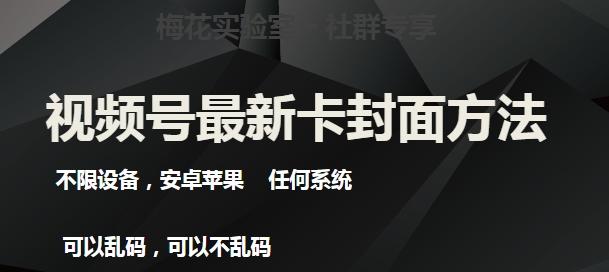 梅花实验室社群最新卡封面玩法3.0，不限设备，安卓苹果任何系统-天使资源网