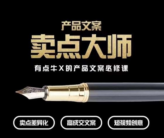 产品文案【卖点大师】高转化电商，有点牛X的产品文案必修课-天使资源网
