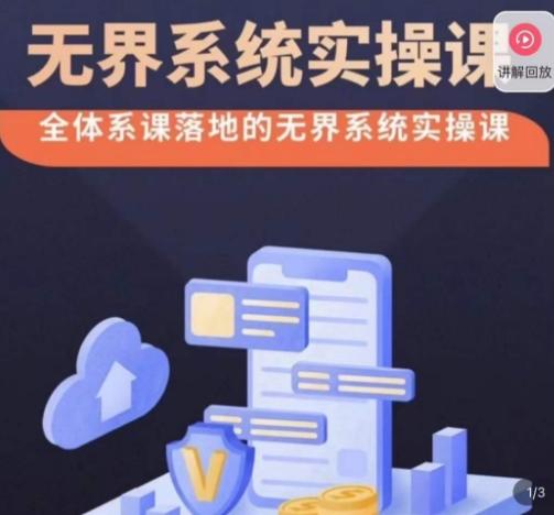 老衲·无界系统实操课，全体系落地无界改版后选择、出价、高投产做付费引流-天使资源网