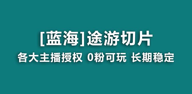 抖音途游切片，龙年第一个蓝海项目，提供授权和素材，长期稳定，月入过万-天使资源网