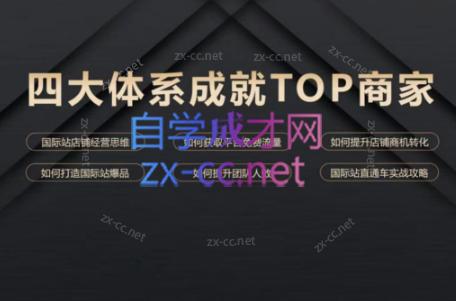华曜·阿里巴巴国际站认知及直通车实操课程-天使资源网