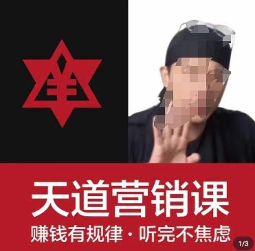天道老阮-天道营销课，​赚钱有规律，听完不焦虑-天使资源网