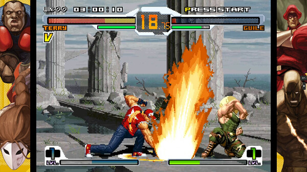 《SNK对卡普空：SVC打乱战 SNK VS. CAPCOM SVC CHAOS》英文版-天使资源网