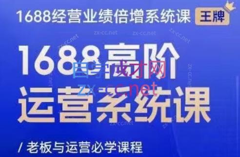 林一电商圈子·1688高阶运营系统课-天使资源网