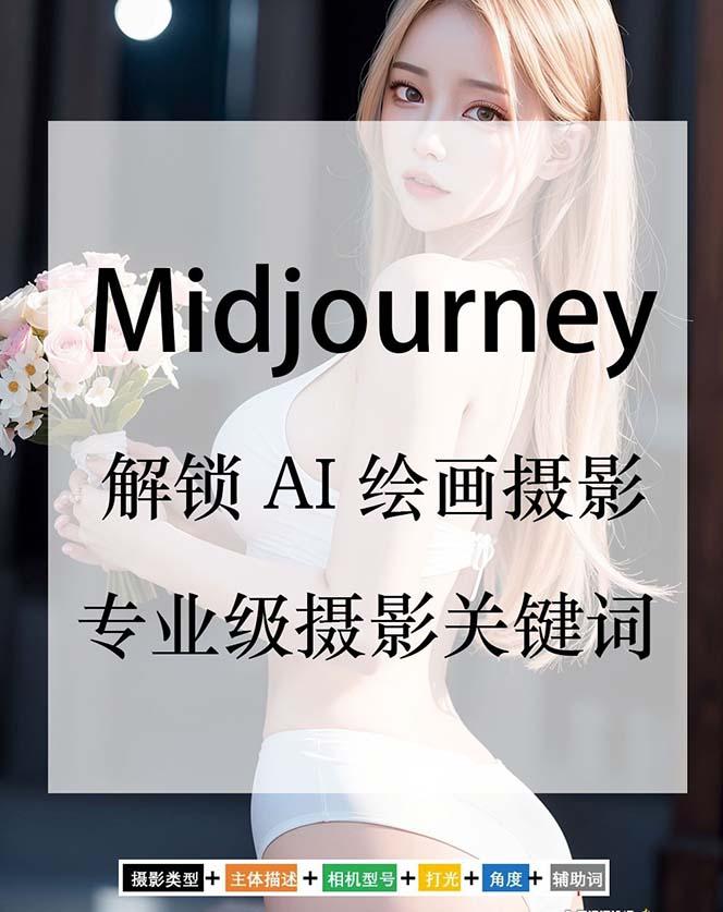 Midjourney关键词-解锁AI绘画专业级人工智能摄影关键词表-天使资源网