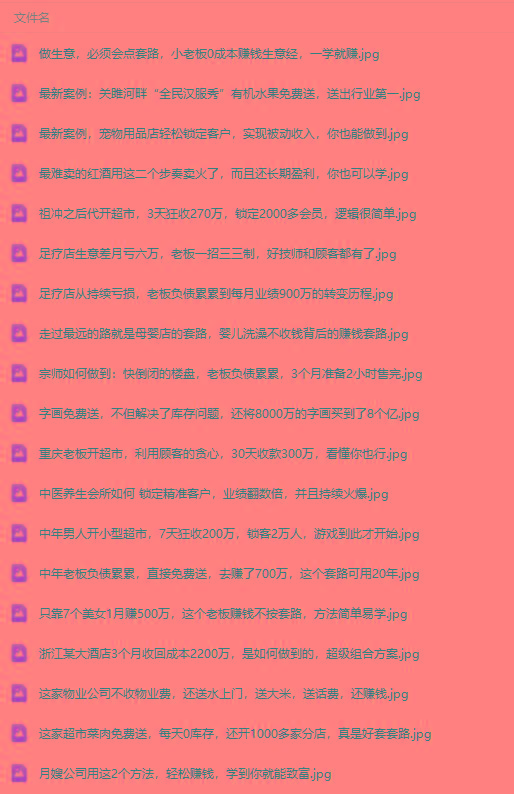 图片[3]-(9607期)真实有效391套商业模式，年入几十到几百万案例解析(电子书+视频+图文)-天使资源网