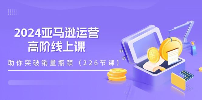 2024亚马逊运营-高阶线上课，助你突破销量瓶颈(228节课-天使资源网