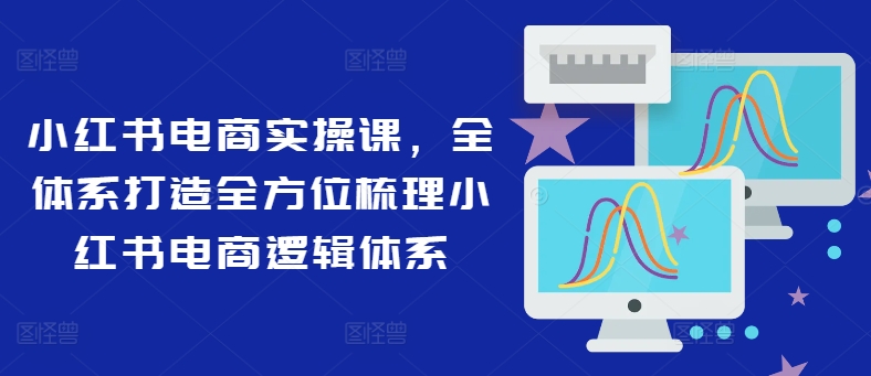 小红书电商实操课，全体系打造全方位梳理小红书电商逻辑体系-天使资源网
