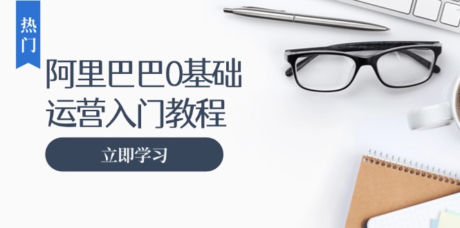 阿里巴巴运营零基础入门教程：涵盖开店、运营、推广，快速成为电商高手-天使资源网
