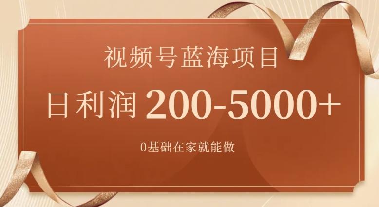 外边收费699视频号项目，最新玩法，简单好操作，一人可做，日四位数-天使资源网