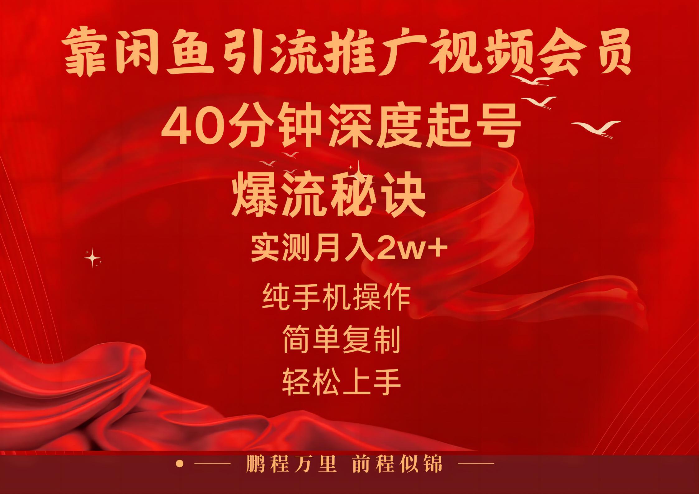 闲鱼暴力引流推广视频会员，能做到日入2W+，操作简单-天使资源网