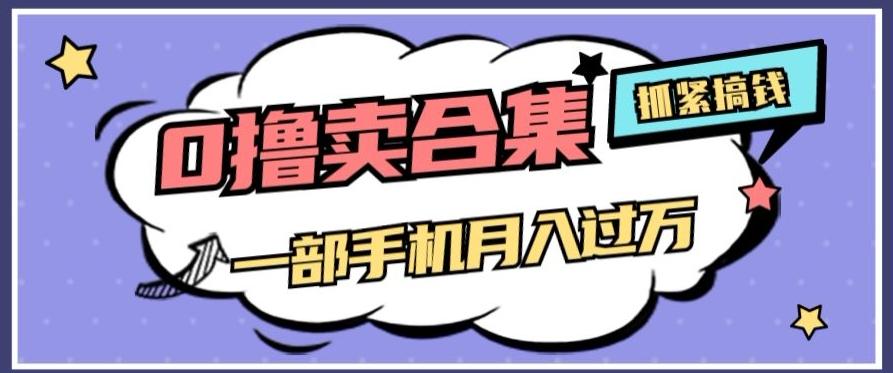 0撸项目月入过万，售卖全套ai工具合集，一单29.9元，一部手机即可【揭秘】-天使资源网