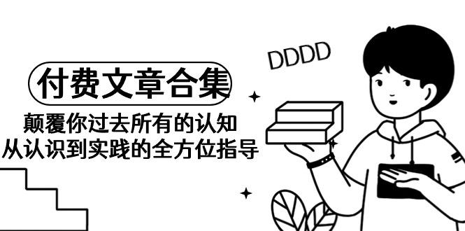 (9646期)《某公众号付费文章合集》颠覆你过去所有的认知 从认识到实践的全方位指导-天使资源网
