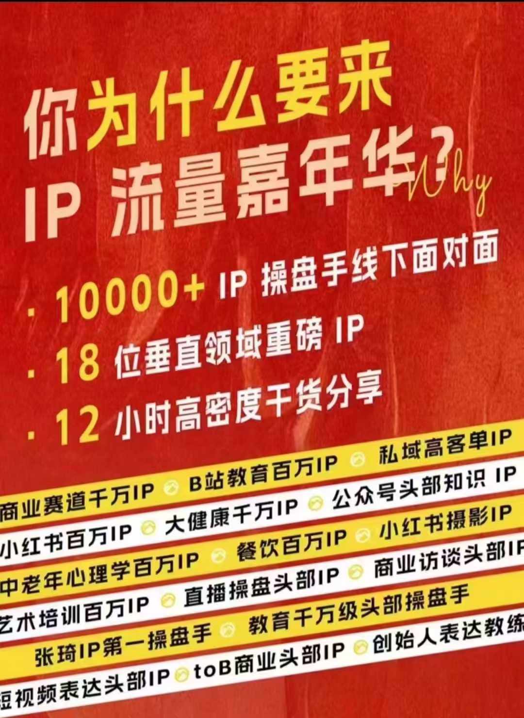 群响IP流量嘉年华，​现场视频+IP江湖2024典藏版PPT-天使资源网