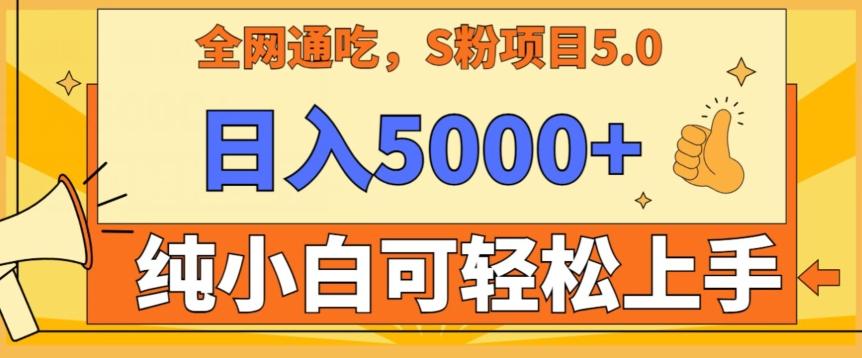男粉项目5.0，最新野路子，纯小白可操作，有手就行，无脑照抄，纯保姆教学【揭秘】-天使资源网