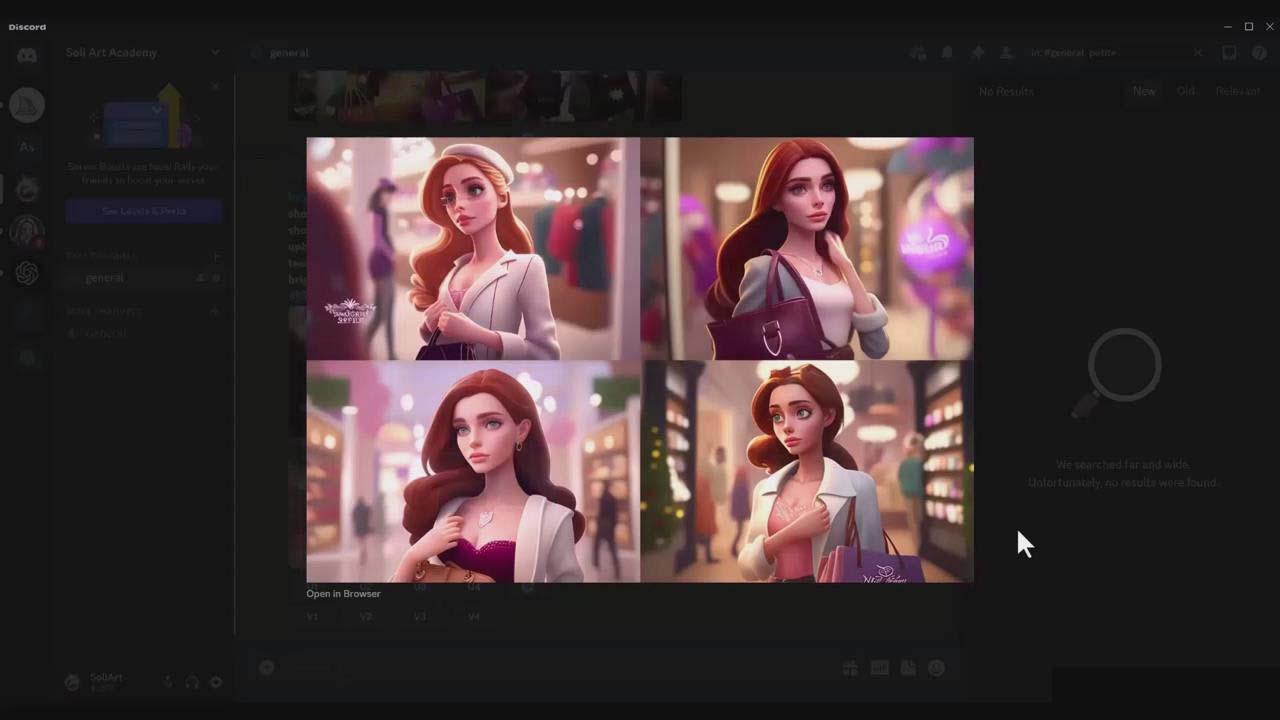 图片[5]-掌握 MidJourney V5 AI + ChatGPT创建一致的角色设计图像-22节课-中英字幕-天使资源网